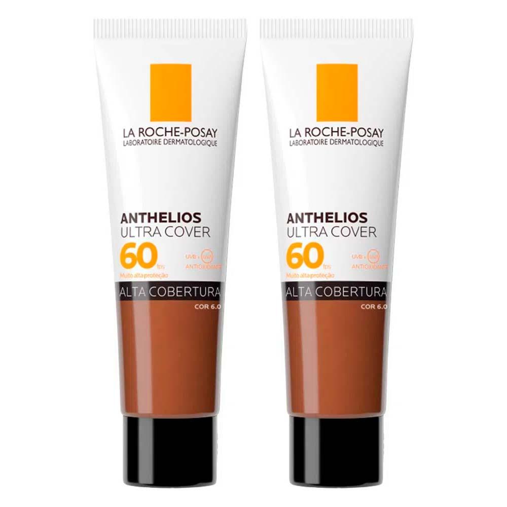 La Roche-Posay Anthelios Ultra Cover Kit com 2 Unidades – Protetor Solar Facial Com Cor FPS60 6.0 – 30g - 1