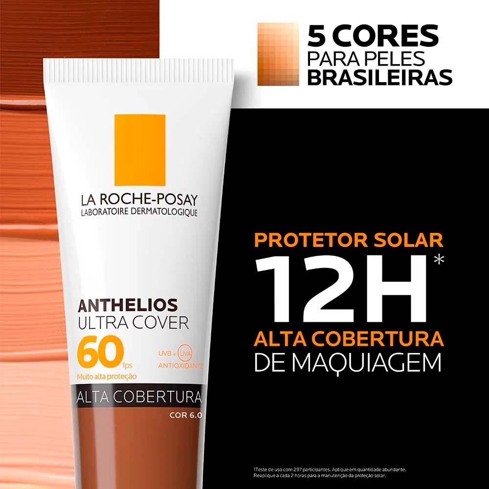 La Roche-Posay Anthelios Ultra Cover Kit com 2 Unidades – Protetor Solar Facial Com Cor FPS60 6.0 – 30g - 3