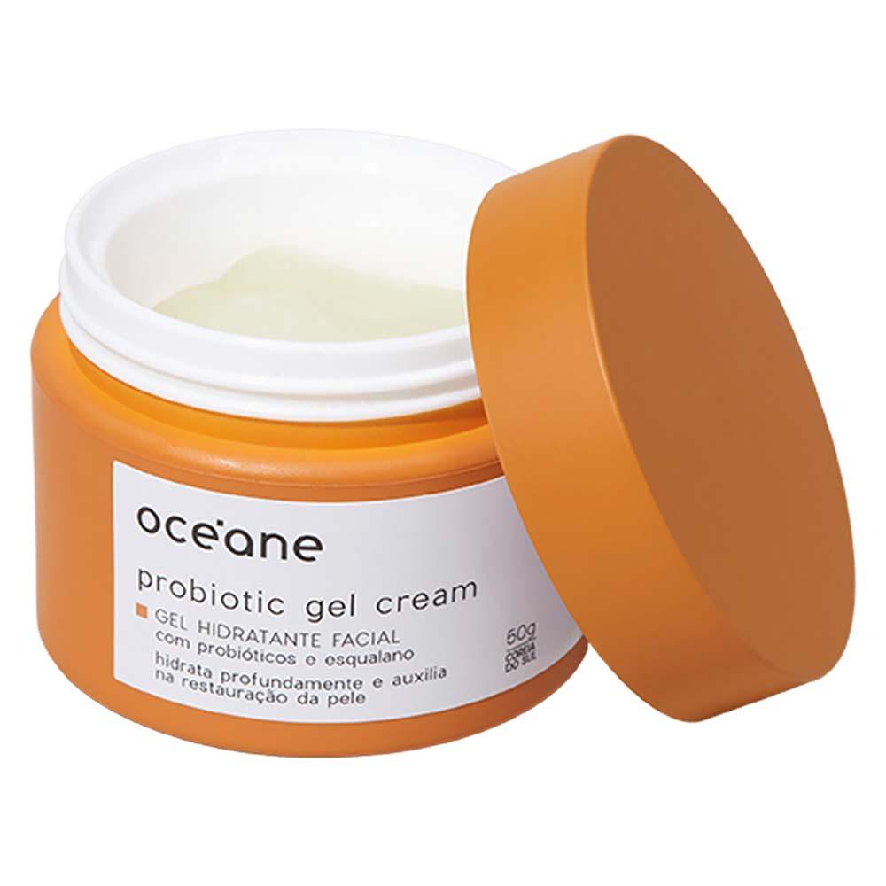 Gel Hidratante Facial com Probióticos e Esqualano Océane Probiotic Gel Cream - 2