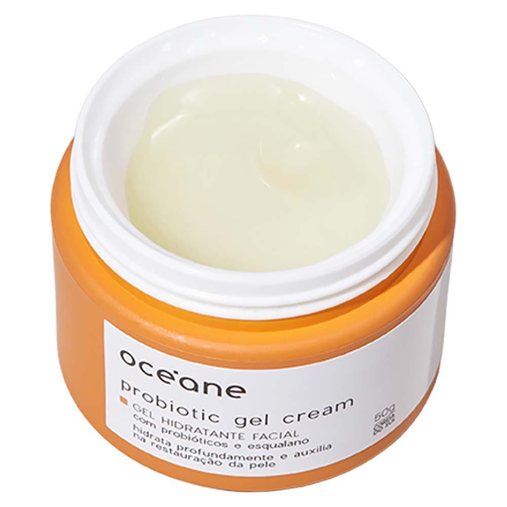Gel Hidratante Facial com Probióticos e Esqualano Océane Probiotic Gel Cream - 3