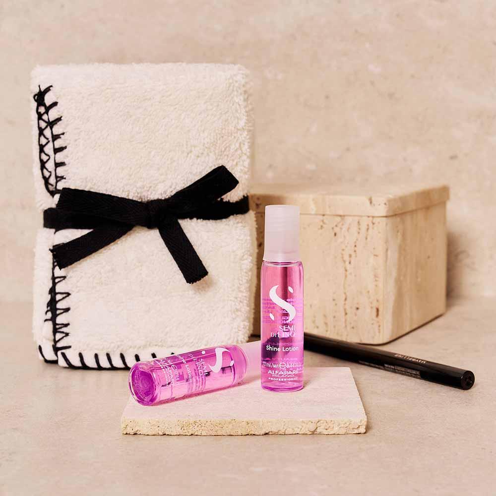 Alfaparf Milano Semi di Lino Shine Lotion Kit - Ampola de Tratamento - 4