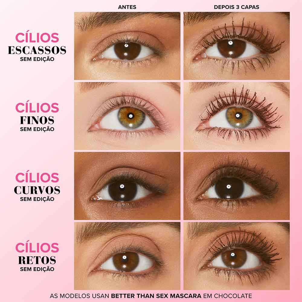 Máscara De Cílios Too Faced Better Than Sex Chocolate - 5