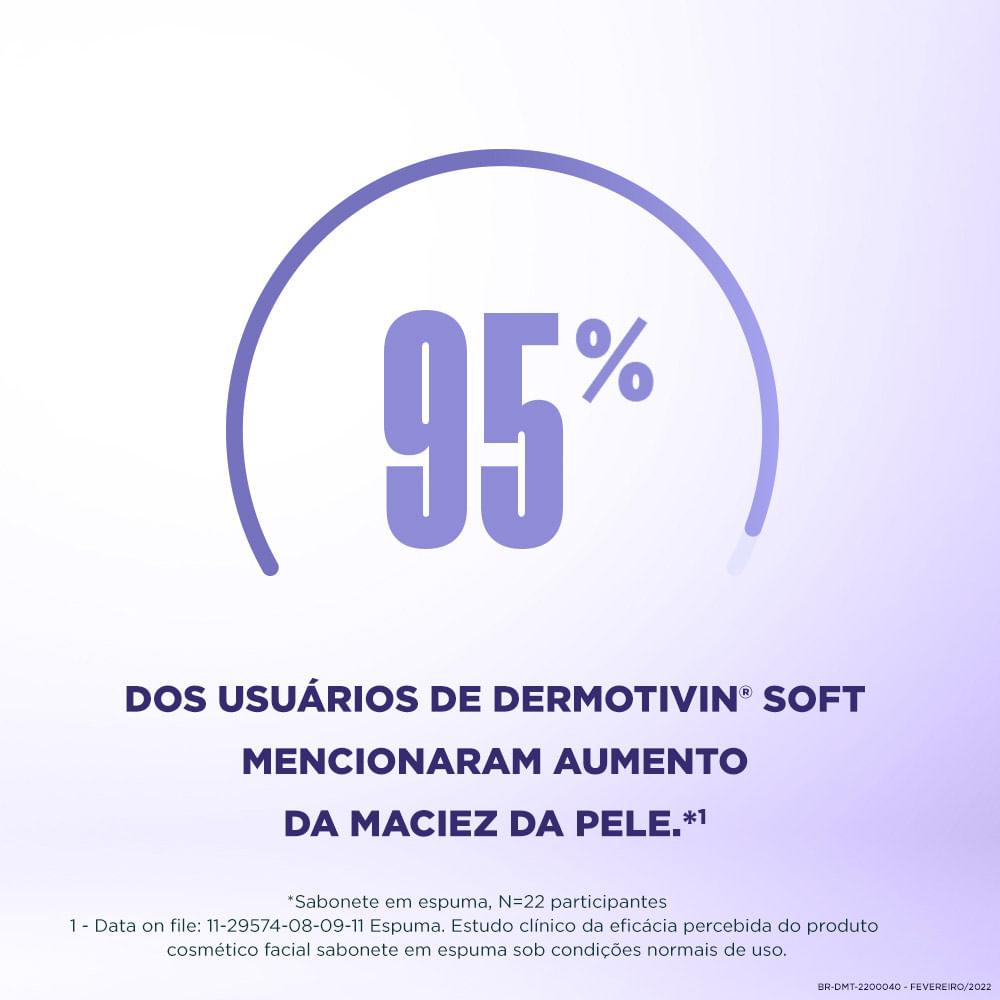 Espuma de Limpeza Facial para Pele Seca ou Sensibilizada Dermotivin Soft - 6