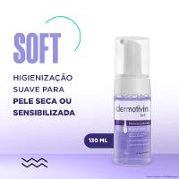 Espuma de Limpeza Facial para Pele Seca ou Sensibilizada Dermotivin Soft - 1