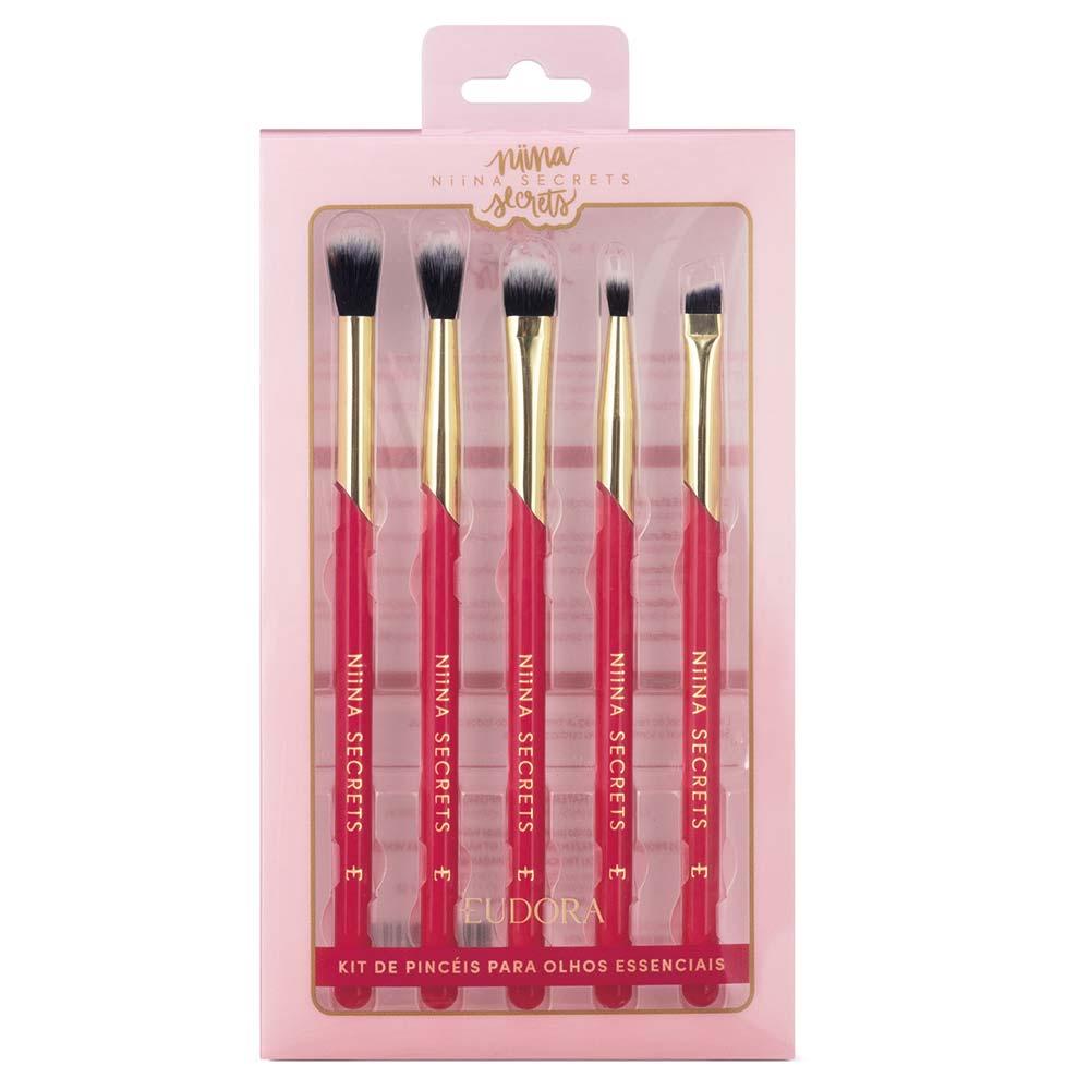 Niina Secrets Kit de Pincéis de Olhos Essenciais - 1
