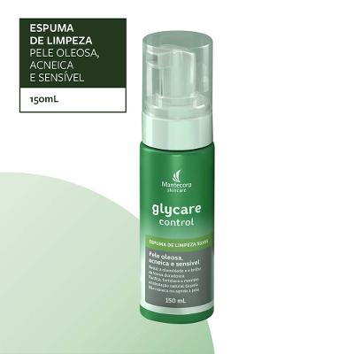 Espuma de Limpeza Facial Mantecorp Skincare Glycare Control