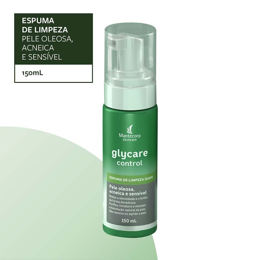 Espuma de Limpeza Facial Mantecorp Skincare Glycare Control - 2