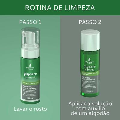 Espuma de Limpeza Facial Mantecorp Skincare Glycare Control
