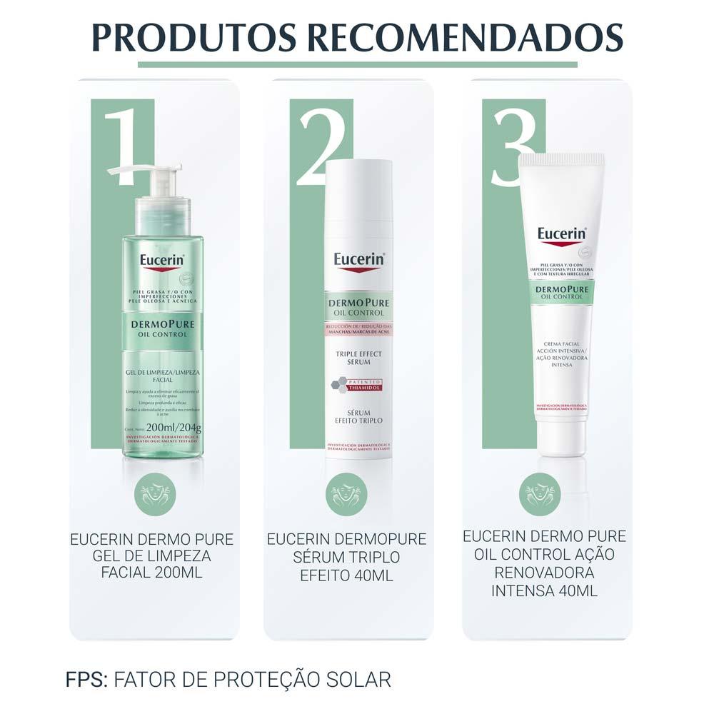 Sérum Efeito Triplo Eucerin – DermoPure Oil Control - 8