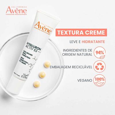 Avène Hyaluron Activ B3 Creme Anti-idade para os Olhos