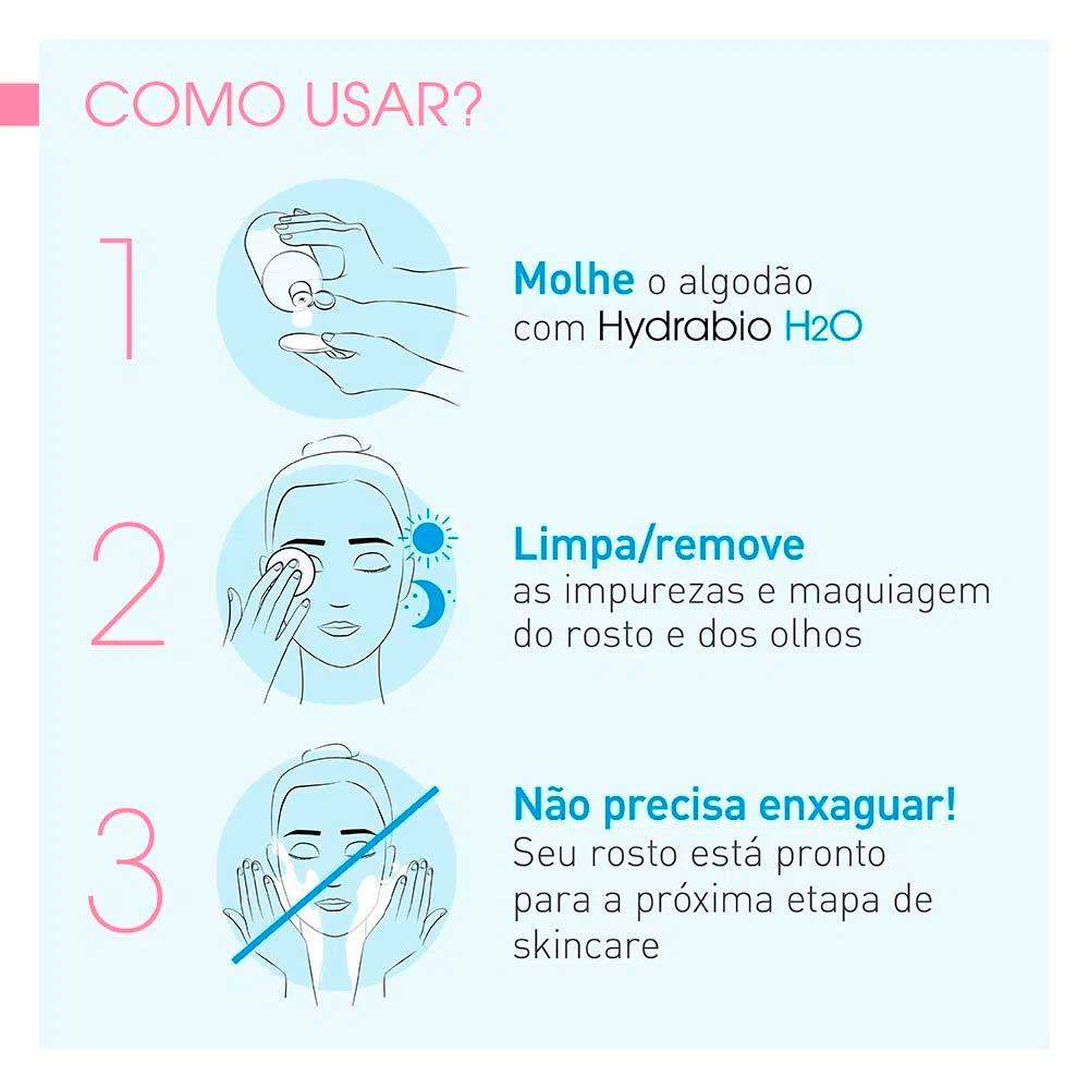 Bioderma Kit – Água Micelar Fortalecedora & Hidratante 100ml + Água Micelar Bifásica para Olhos e Lábios 125ml - 3