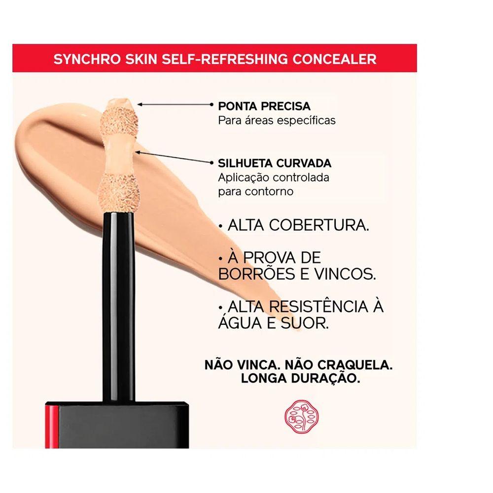 Corretivo Líquido Shiseido Synchro Skin Self-Refreshing Concealer - 5
