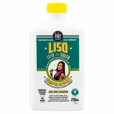 Shampoo Antifrizz Lola Cosmetics Liso, Leve and Solto