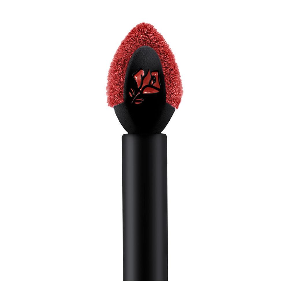 Batom Líquido Semi-Matte Lancôme L’Absolue Rouge Drama Ink - 4