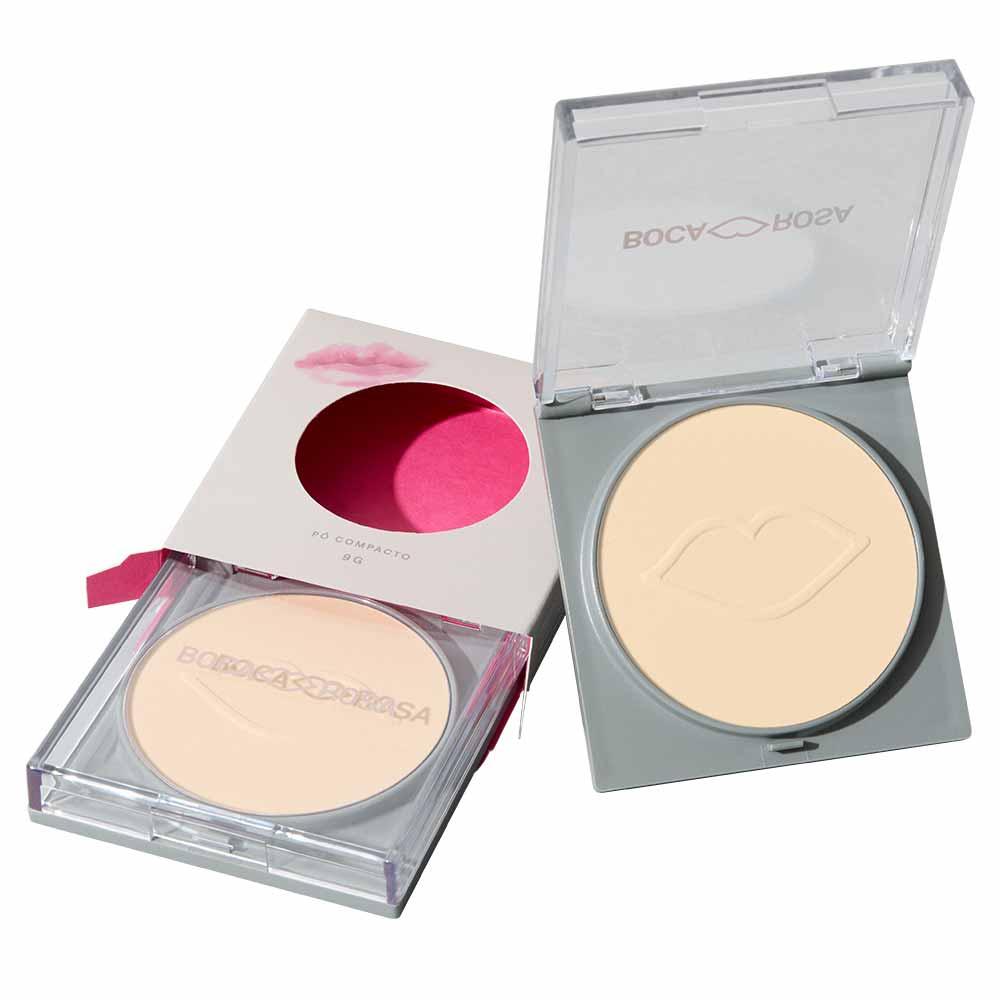 Pó Compacto Translúcido Boca Rosa - 8
