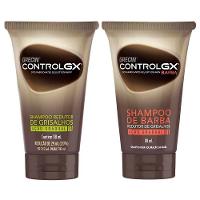 Grecin Control GX Kit - GX Barba e Bigode + GX Shampoo - 1