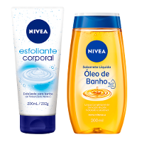 NIVEA Kit - Sabonete Líquido + Esfoliante Corporal - 1