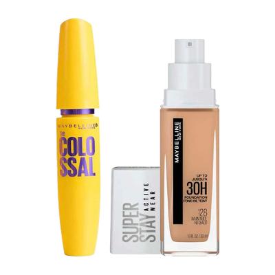 Maybelline Kit - Base Longa Duração + Máscara de Cílios