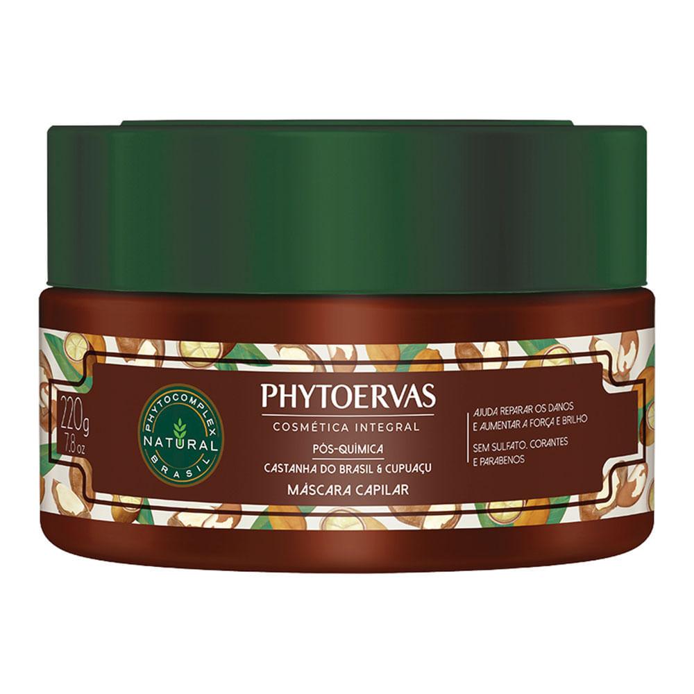 Phytoervas Tratamento Pós Química Máscara Capilar para Cabelos Danificados - 1