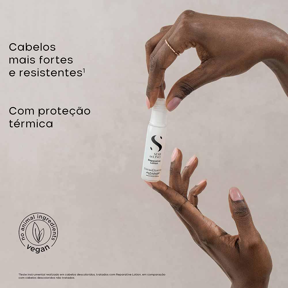Loção Capilar Alfaparf Milano - Semi di Lino Reparative Reconstruction - 4