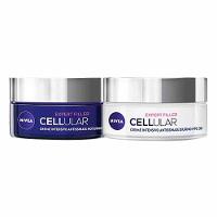 Nívea Cellular Filler  Kit – Creme Facial Antissinais Dia FPS30 + Creme Facial Antissinais Noite - 1