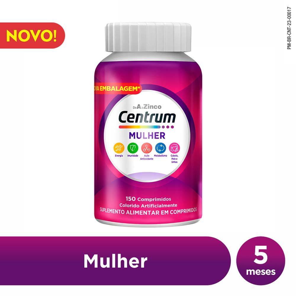 Suplemento Alimentar Multivitamínico Centrum Mulher - 2