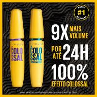 Máscara de Cílios Maybelline The Colossal Volum' Express Lavável Preto - 6