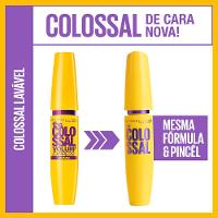 Máscara de Cílios Maybelline The Colossal Volum' Express Lavável Preto - 8