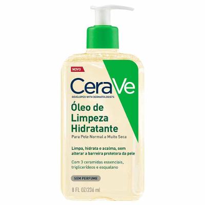 Óleo de Limpeza Hidratante para Banho Pele Normal a Seca CeraVe