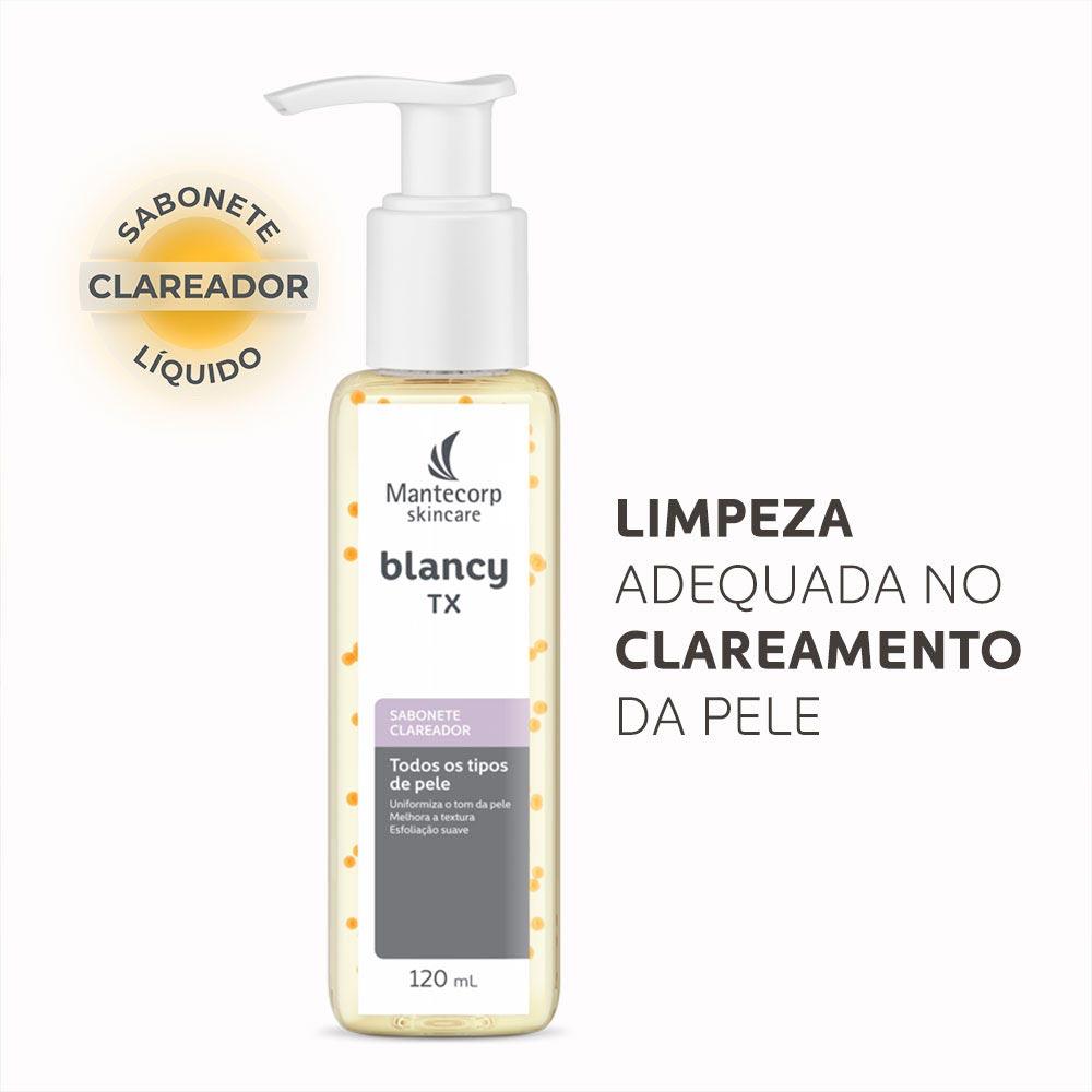 Sabonete Facial Clareador Mantecorp Skincare Blancy TX Cleanser - 4