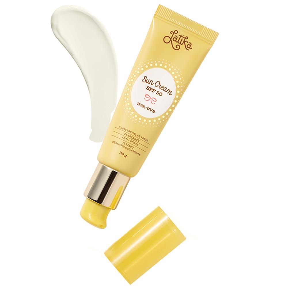 Protetor Solar Facial Latika Sun Cream SPF 50 - 3