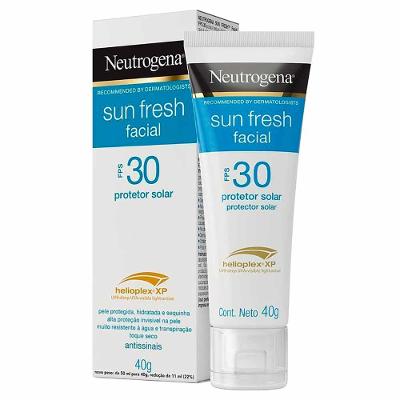 Protetor Solar Facial Neutrogena Sun Fresh FPS 30