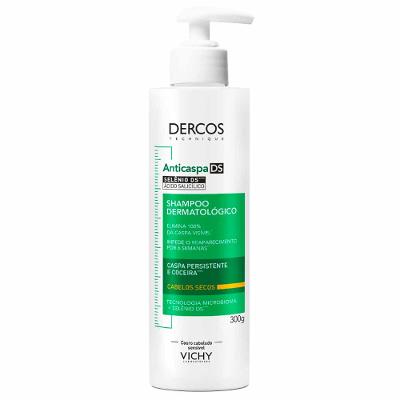 Vichy Dercos Shampoo Anticaspa DS Tratamento para Cabelos Secos