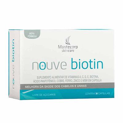 Suplemento Alimentar Mantecorp Skincare Nouve Biotin