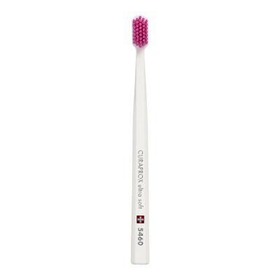 Ultra Soft CS5460B Curaprox  Branco e Rosa - Escova Dental