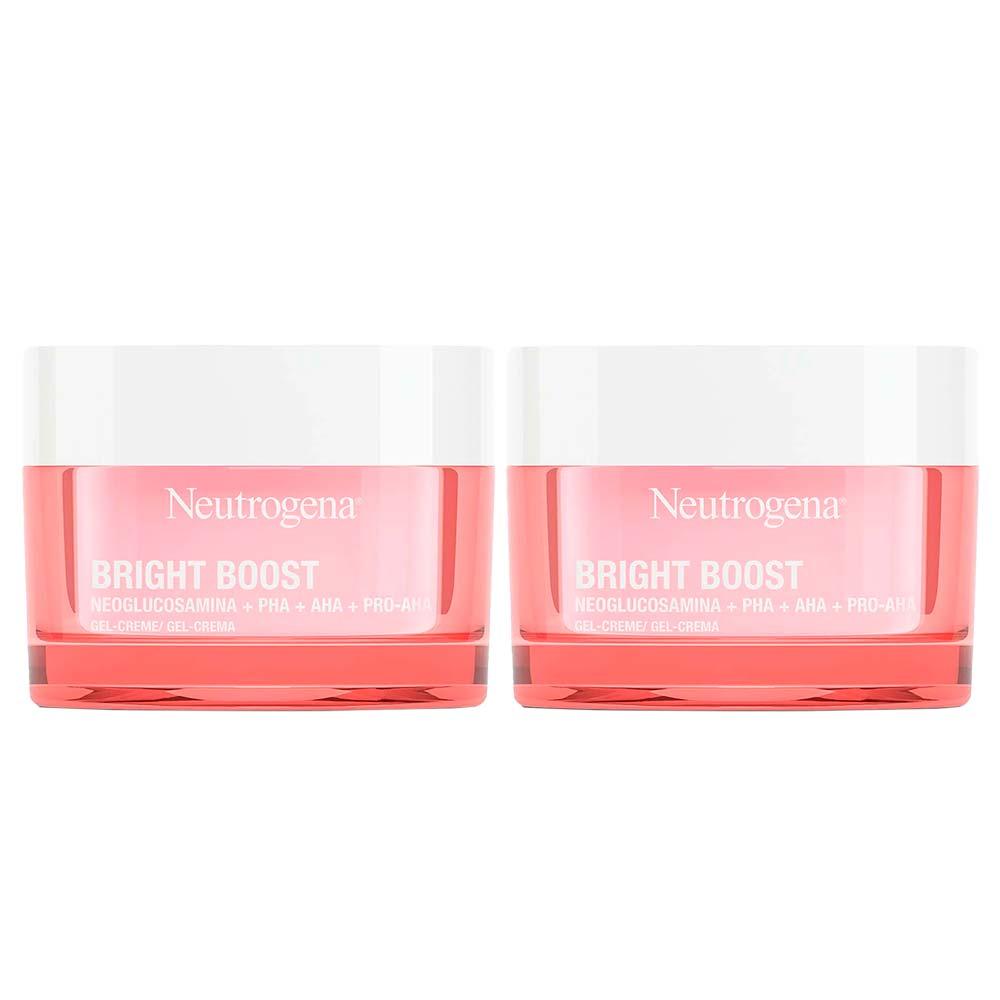 Neutrogena Bright Boost Kit com Dois Gel Creme Hidratantes Faciais - 1
