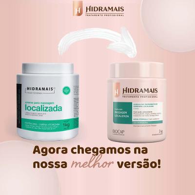 Creme Para Massagem Localizada Hidramais Profissional