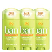 Ban Sweet Simplicity Kit - 3 Desodorantes Sólidos - 1