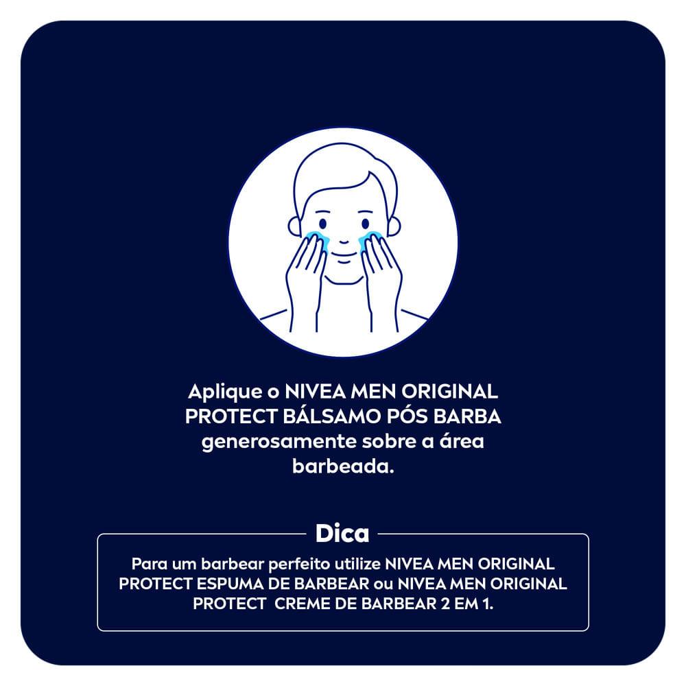 NIVEA MEN Bálsamo Pós Barba Original Protect - 6