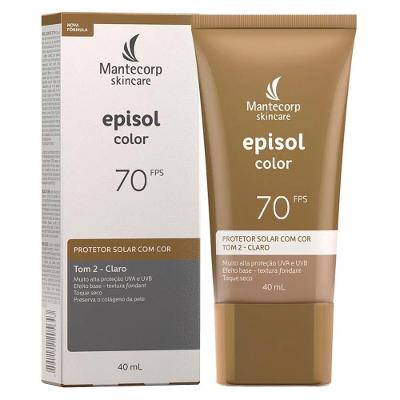 Mantecorp Skincare Episol Color Kit com 2 Protetores Solares com Cor FPS70 Tom 2