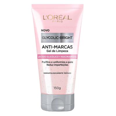 Gel de Limpeza Facial Anti-Marcas  L'Oréal Paris - Glycolic Bright