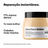 Máscara de Tratamento L'Oréal Professionnel Absolut Repair Golden Com Proteína e Ômega 9 - 2