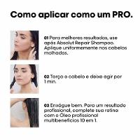 Máscara de Tratamento L'Oréal Professionnel Absolut Repair Golden Quinoa Com Proteína e Ômega - 7