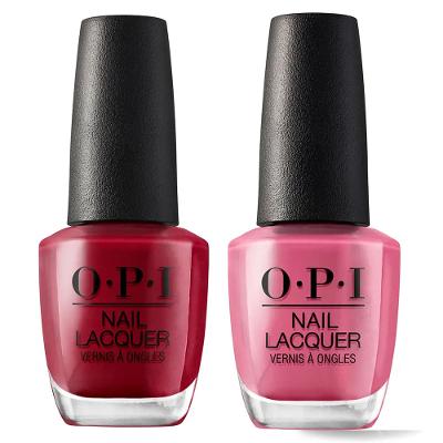 O.P.I By Ma Tranchesi Kit – Esmalte Chick Flick Cherry + Esmalte H72 Just Lanai-Ing Around
