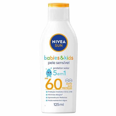 NIVEA SUN Protetor Solar Kids & Babies Pele Sensível FPS 60
