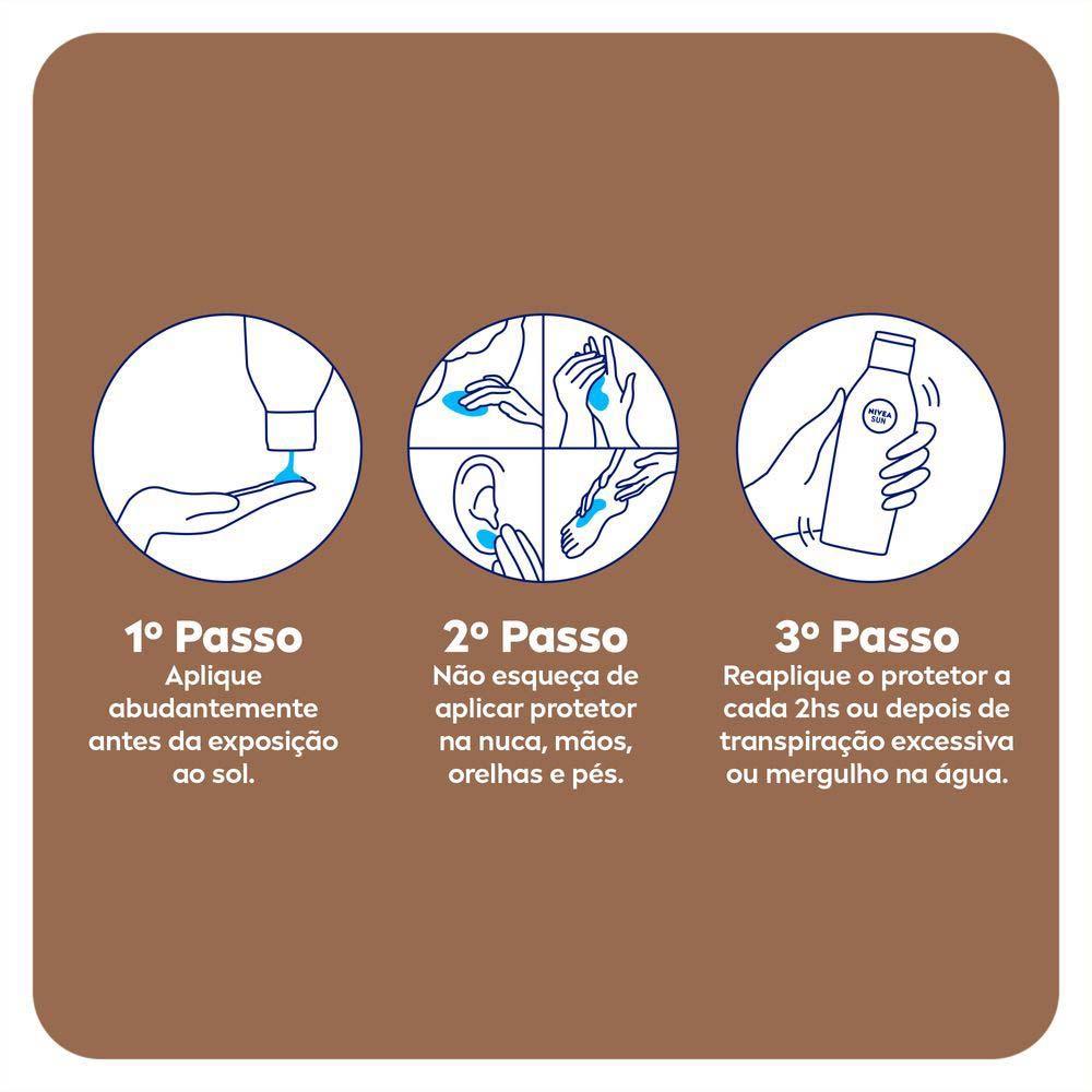 Protetor Solar NIVEA Sun Protect & Bronze FPS30 - 6