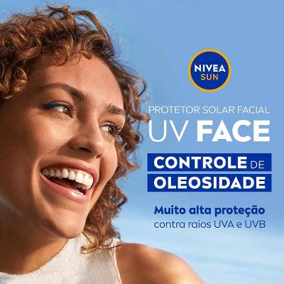 NIVEA SUN Protetor Solar Facial Beauty Expert Controle de Oleosidade FPS60