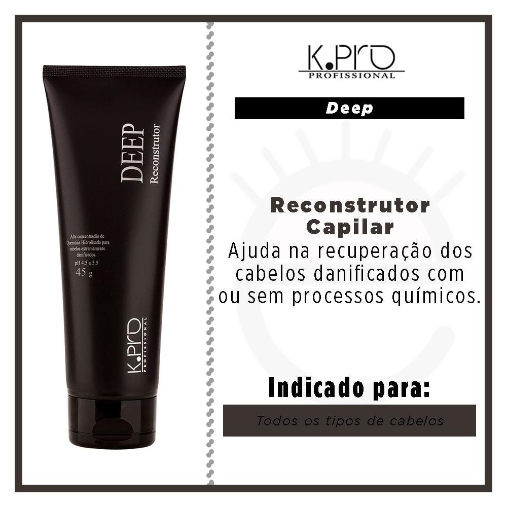 Reconstrutor Capilar K Pro Deep Reconstrutor 45g - 2