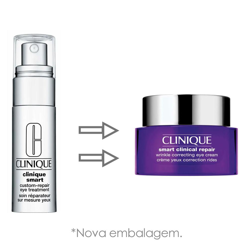 Creme Antirrugas para área dos olhos Clinique Smart Clinical Repair Eye - 3