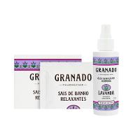 Granado Terrapeutics Lavanda Kit - Sais de Banho + Óleo Corporal - 1